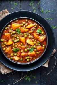 Aaloo mutter recipe